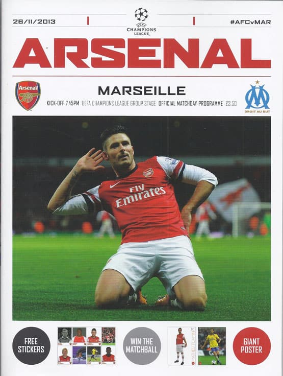 Arsenal FC v Olympique De Marseille